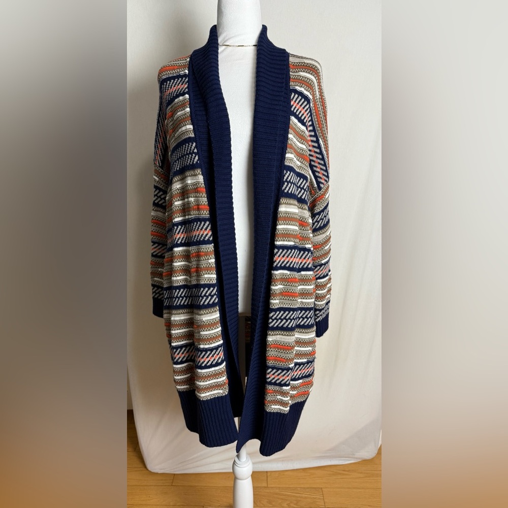 Diane von furstenberg taletha mixed knit cardigan sweater. Size S - Picture 9 of 12